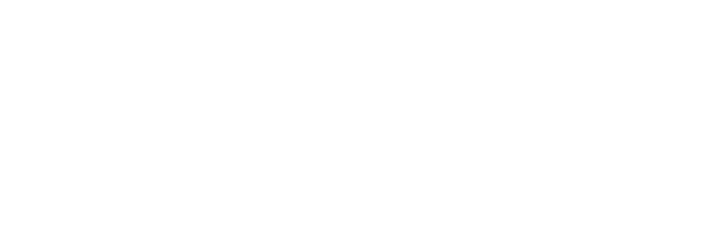 modern logo with sage green arcs